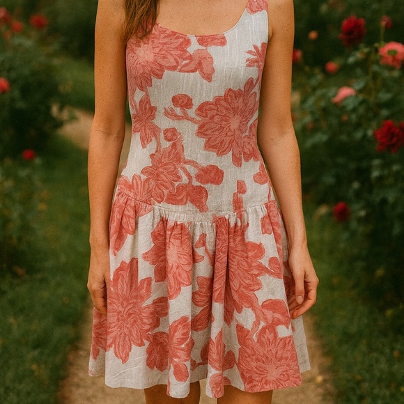 Eva Franco Floral Dress - Picture 1 of 13